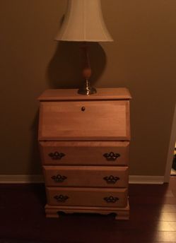 Desk with draws