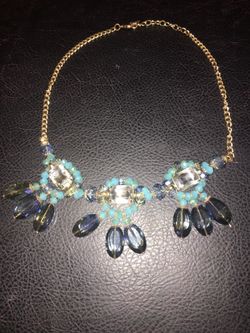 Blue necklace