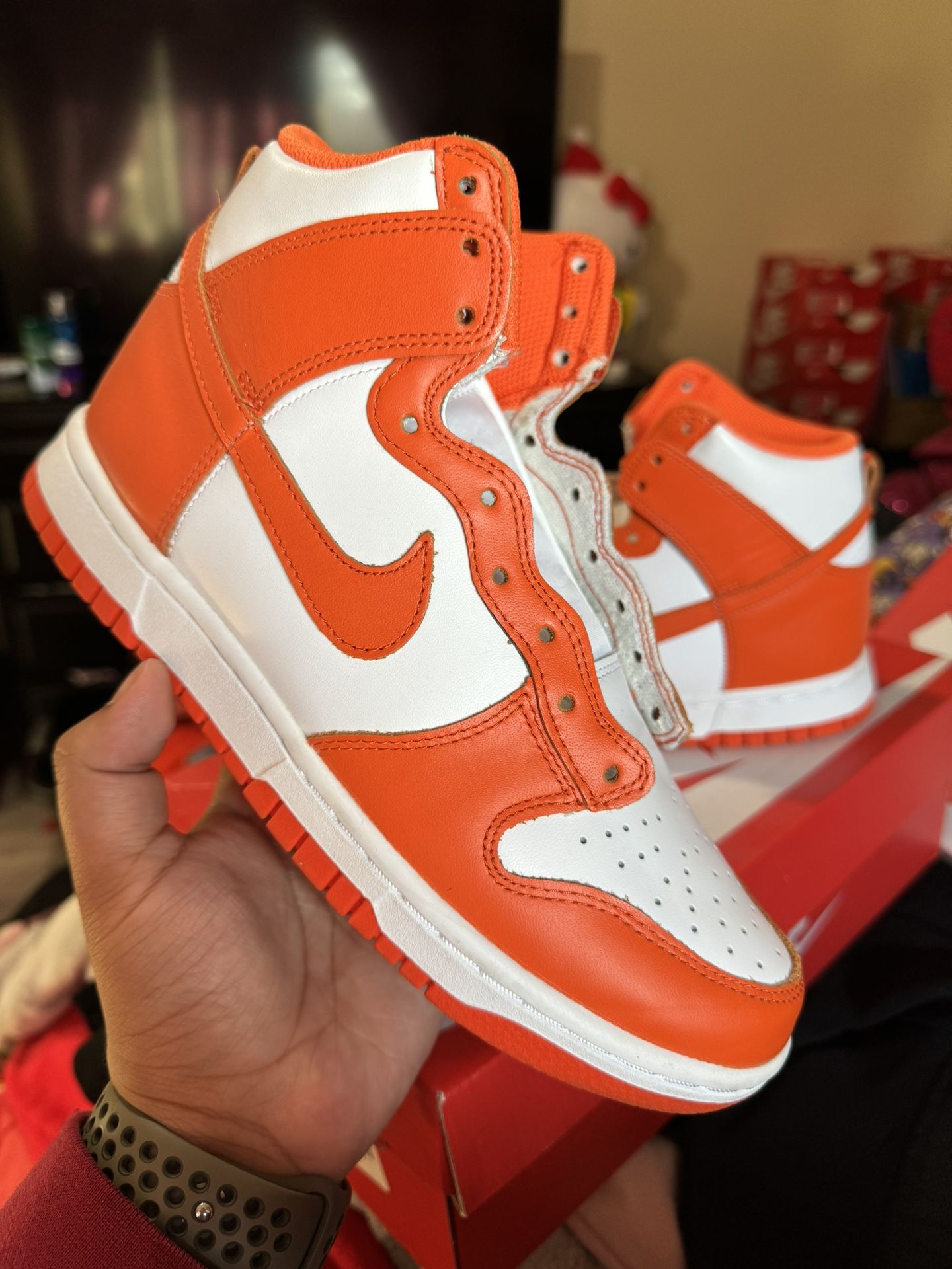 Nike Dunk High Orange Blaze