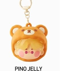 Pino Jelly Gummy Bear Pajama Party Pop Bean Earphone bag