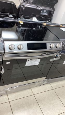 Stove Electric Slide In Conventional 30 In Samsung Bespoke SS