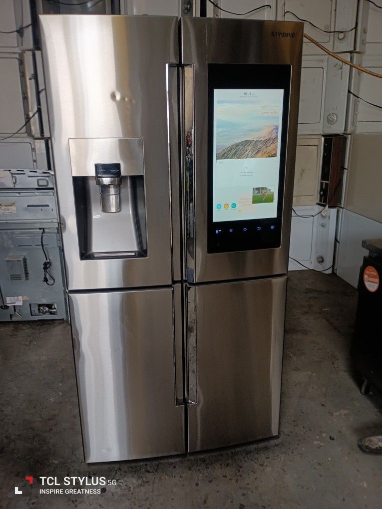 Refrigerator Samsung Everything Is And Good Working Condition 3 Months Warranty Delivery And Install