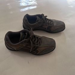 Men’s Brown PERRY ELLIS PORTFOLIO 71/2 W Shoes 