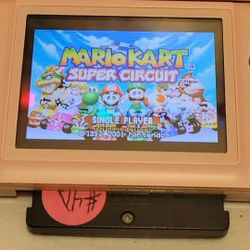 Nintendo Gameboy Advance Super Mario Bros 3 Or Mario Kart Video Game