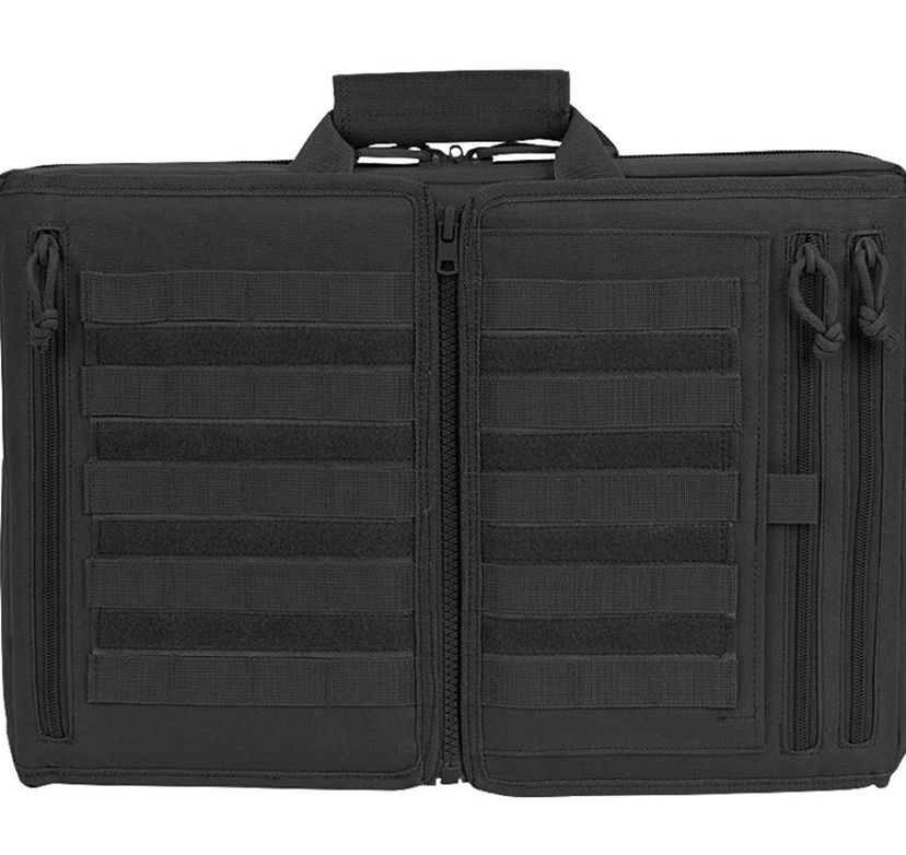 VooDoo Tactical 15-9752 17" Deluxe Laptop Backpack Desk, for Travel/EDC Color Black Only