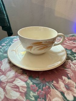 Vintage Porcelain Tea Cup and Saucer Set