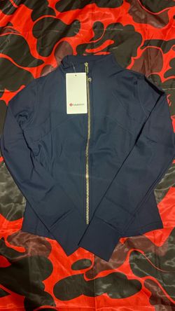 Navy blue lulu jacket size 6