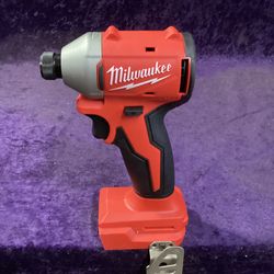 🧰🛠Milwaukee M18 Brushless Cordless 1/4” Compact Impact Driver-NEW!(Tool Only)-$90!🧰🛠