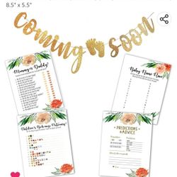 Baby Shower Game Bundle