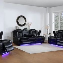 New 2 Pieces Recliners Sofa And Loveseat💥