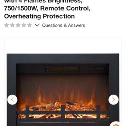 Electrical Fireplace Insert