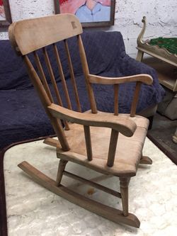 Child's rocking chair from 1950's