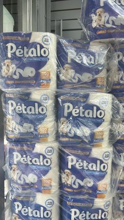 Pétalo Ultra Resistente Toilet Paper 4-Roll Pack