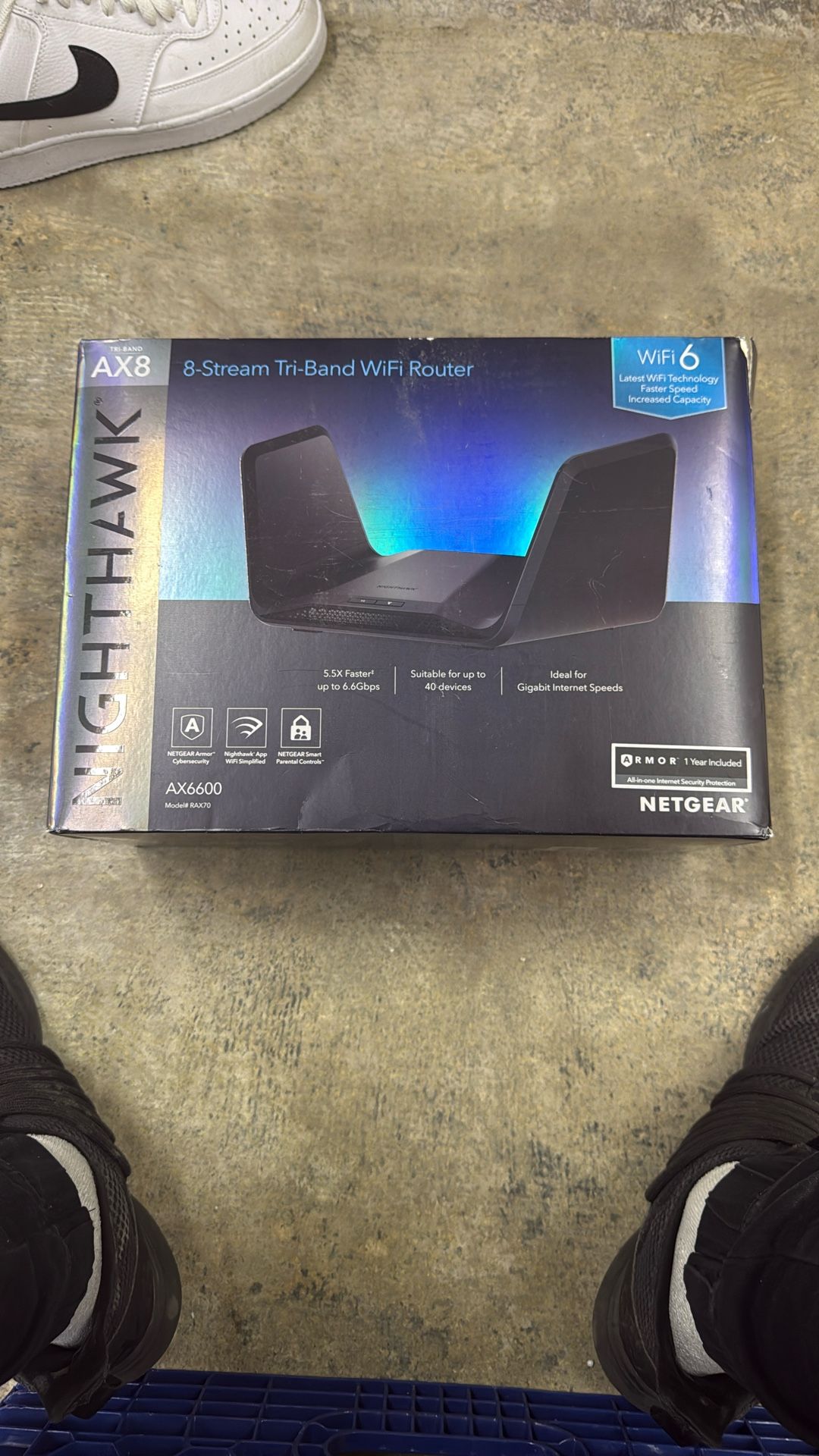 nighthawk triband router