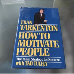 Fran Tarkenton Signed Autographed Book How To Motivate People Vikings - w/ COA