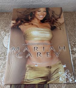 Mariah Carey Australian Triumphant tour book 2013
