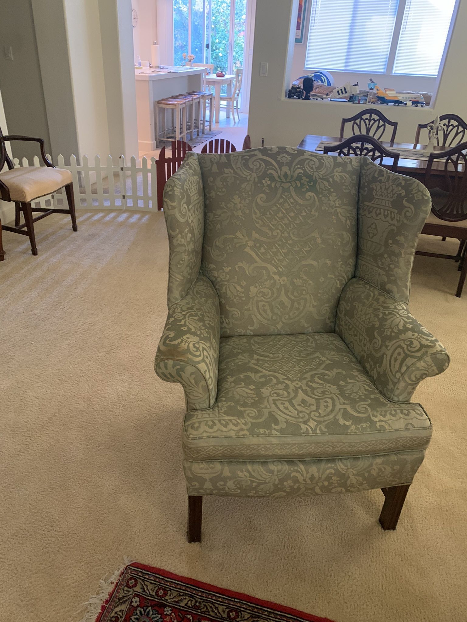 New Orleans Antique Formal Sitting Chair