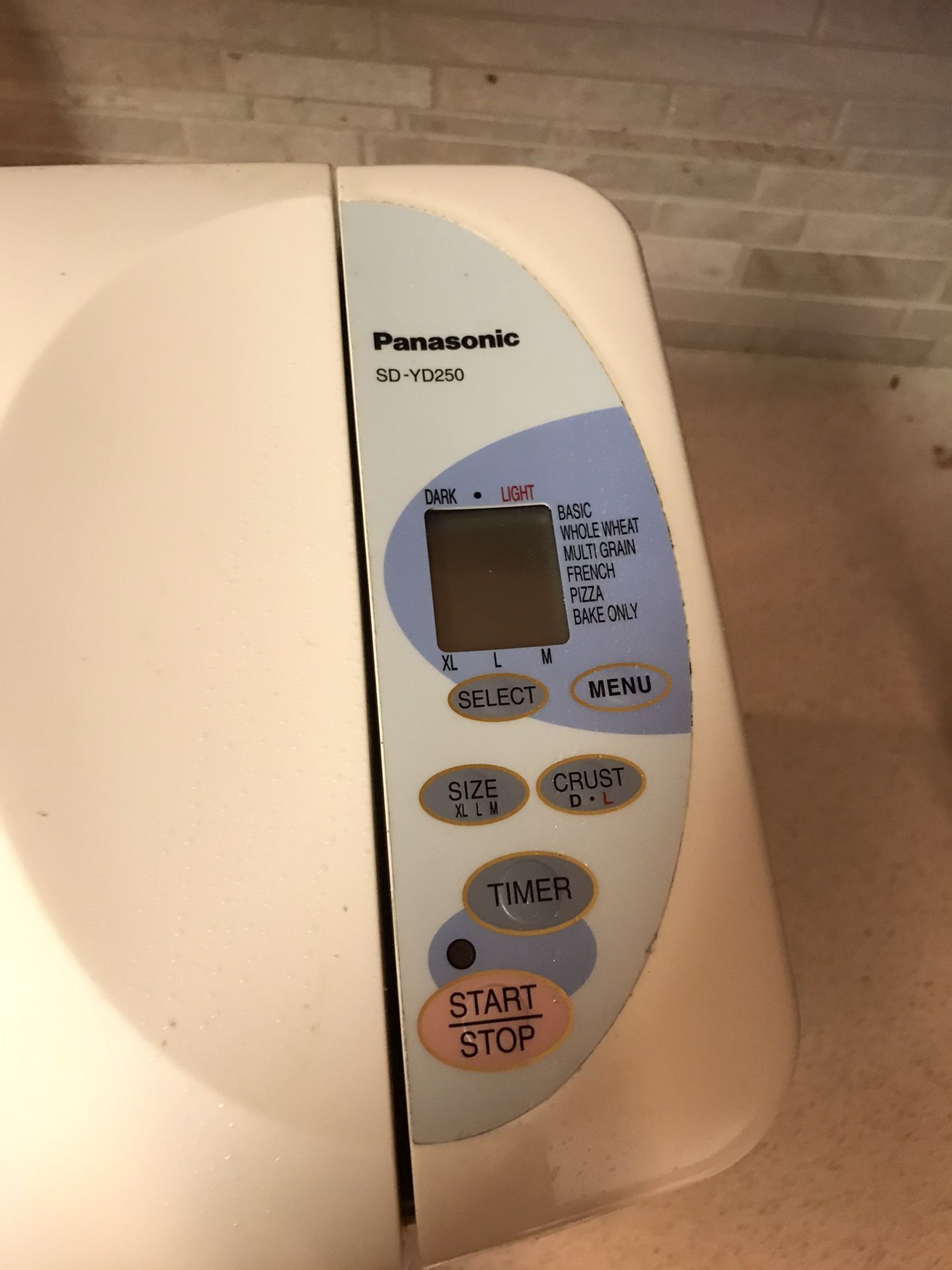 Panasonic Bread Maker