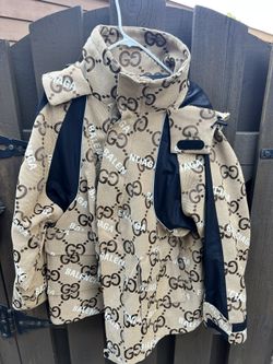 Gucci x Balenciaga The Hacker Project Jumbo GG Jacket Black Gucci x Balenciaga The Hacker Project Jumbo GG Jacket Black