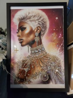 **SALE 20% OFF**Embellished Canvas Art