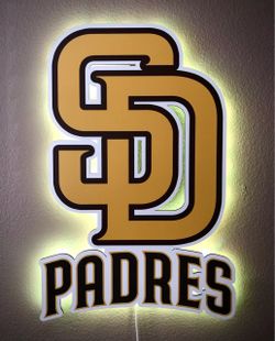 San Diego Padres LED Backlit Wall Sign