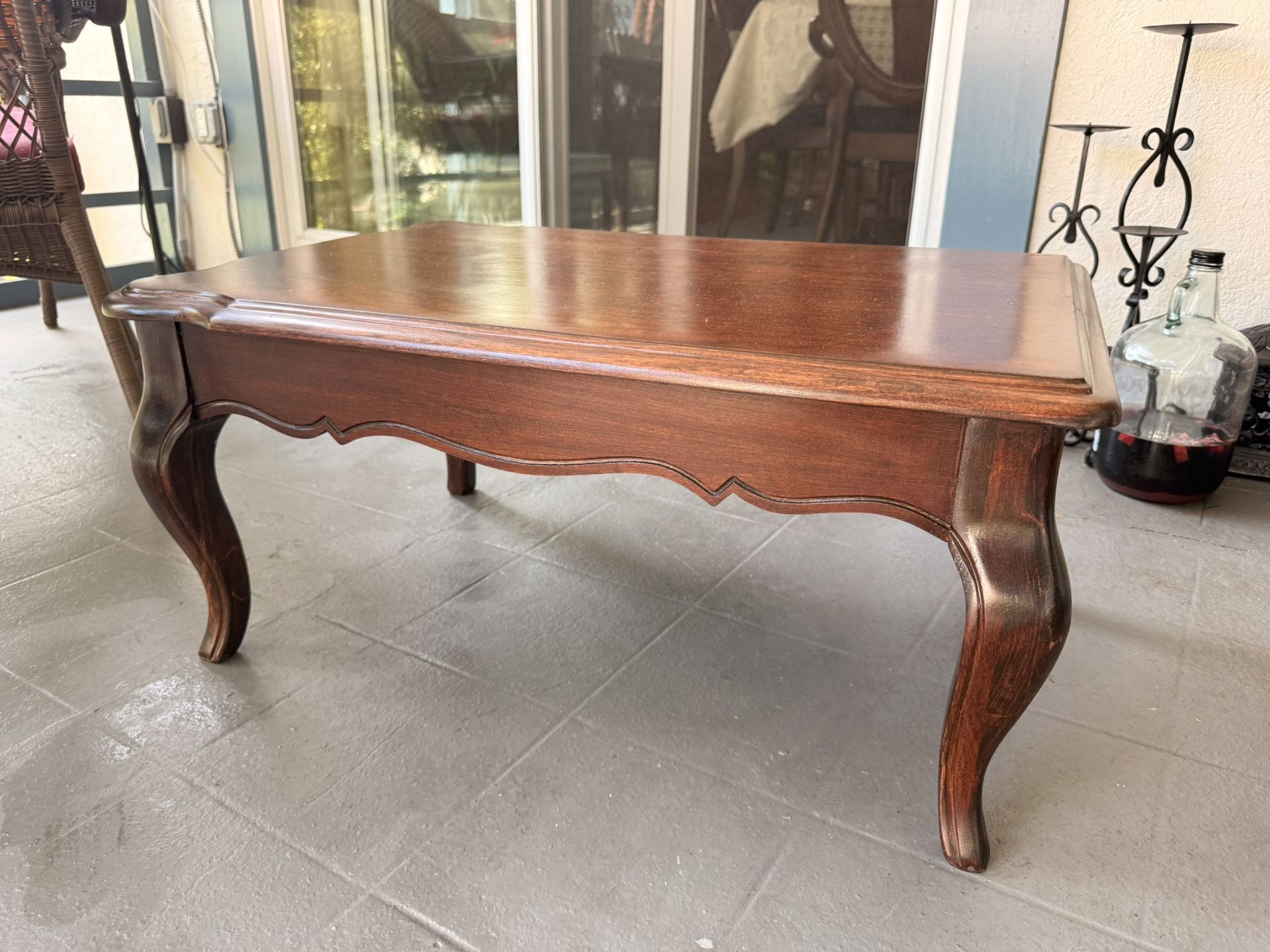 Gorgeous Small Wood Table
