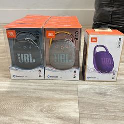 JBL CLIP 4&5 SPEAKERS 