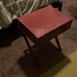 Unique Cherrywood end table