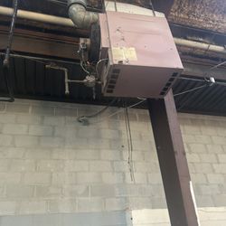 commercial hanging gas furnace,