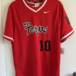 Nike MVP Terps Baseball Jersey