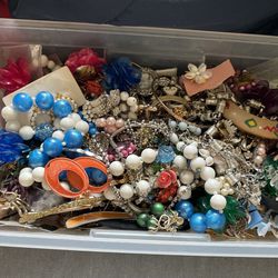 Huge Vintage To Now Costume Jewelry Lot