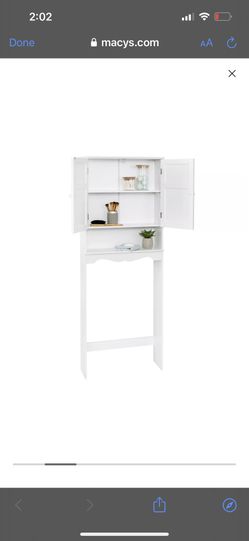 Bathroom Space Saver Cabinet 