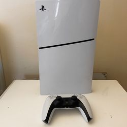 PS5 Slim Digital Edition w/ Controller – Clean & Ready