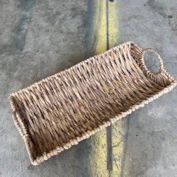 Long Wicker Basket