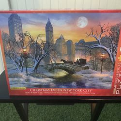 Christmas Games, Puzzle  - Christmas Eve In New York City