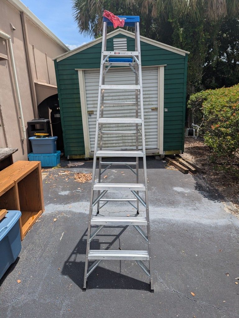 Werner Aluminum Step Ladder Type 1 368 8Ft