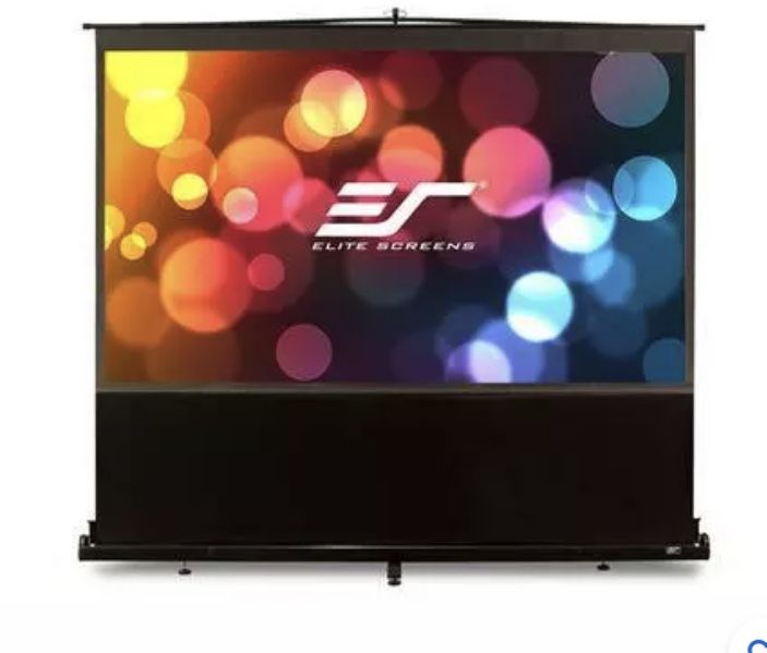 Elite Projector Screens ezCinema Series, 135-INCH 16:9, Manual Pull Up Projector Screen, Movie Home Theater 8K / 4K Ultra HD 3D Ready