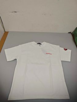 White “race team” shirt
