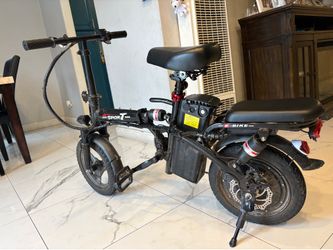 Folding electric bike