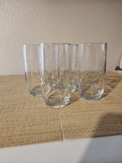 Princess House Water Glasses 