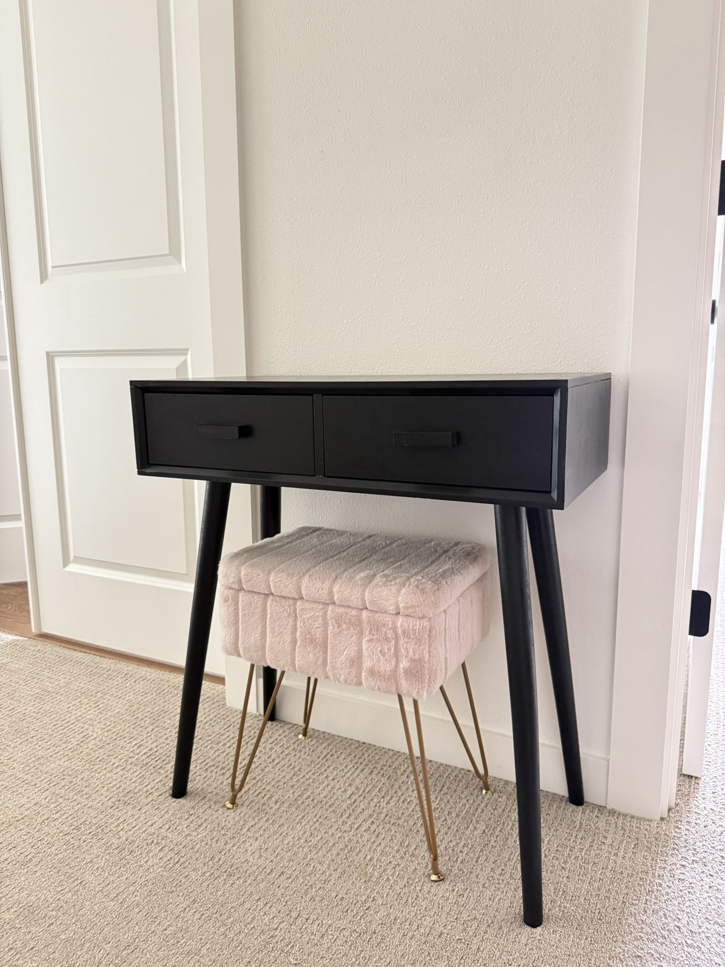 Small Black Desk