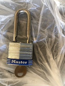 Master lock.