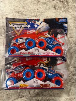 2026 Stars and Stripes monster jam set