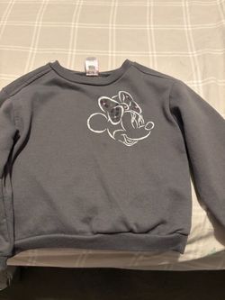 Kids Minnie Mouse Graphic Crewneck Sweatshirt