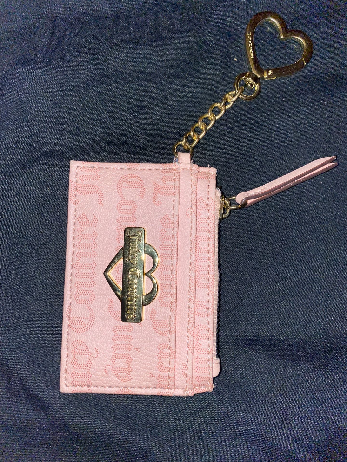 Juicy couture wallet/keychain PINK