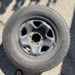 2009 Tacoma Snow Tires And 6 Lug Wheels