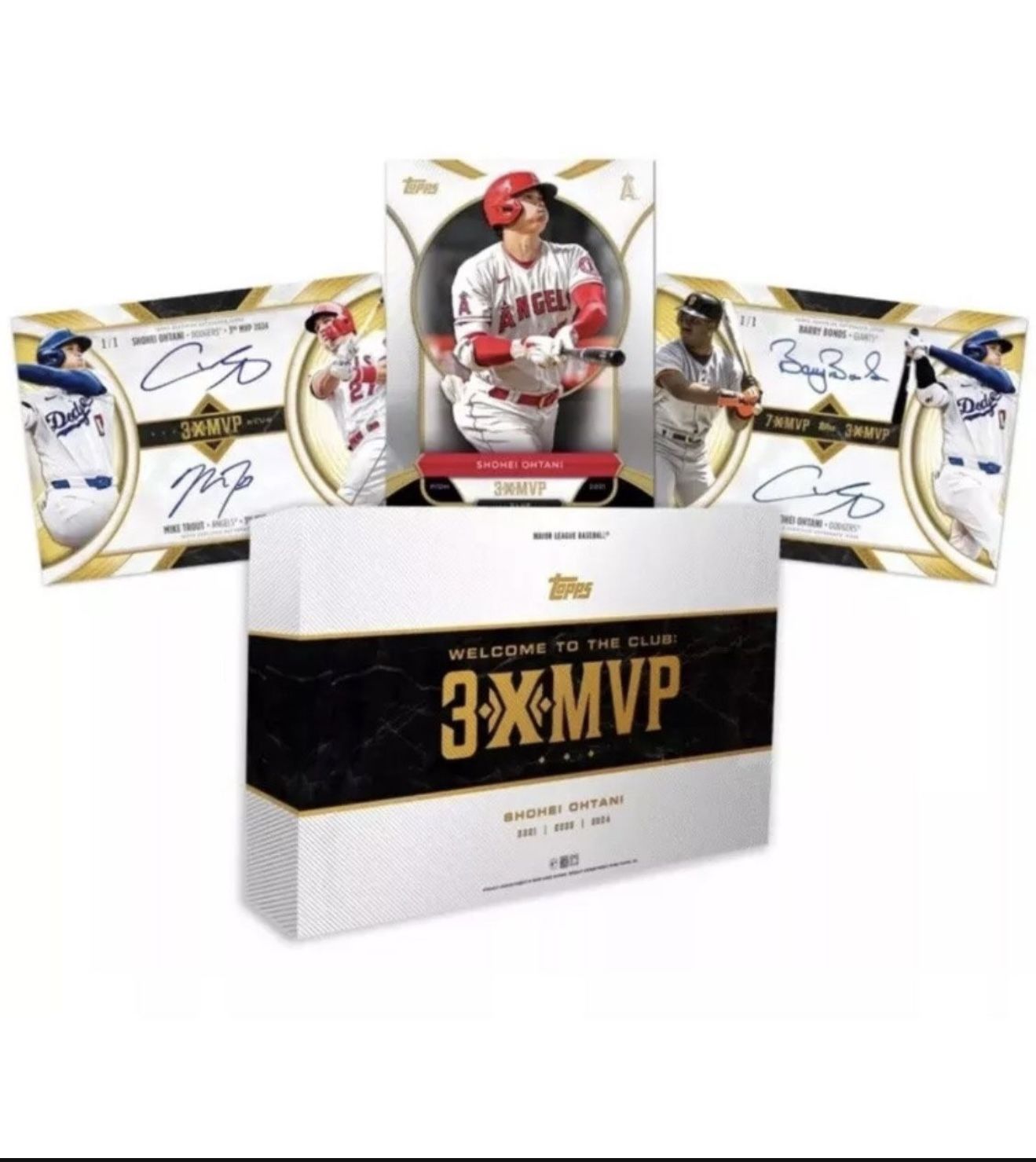 2025 Topps Welcome to the Club: 3X MVP MLB Baseball Hobby Box