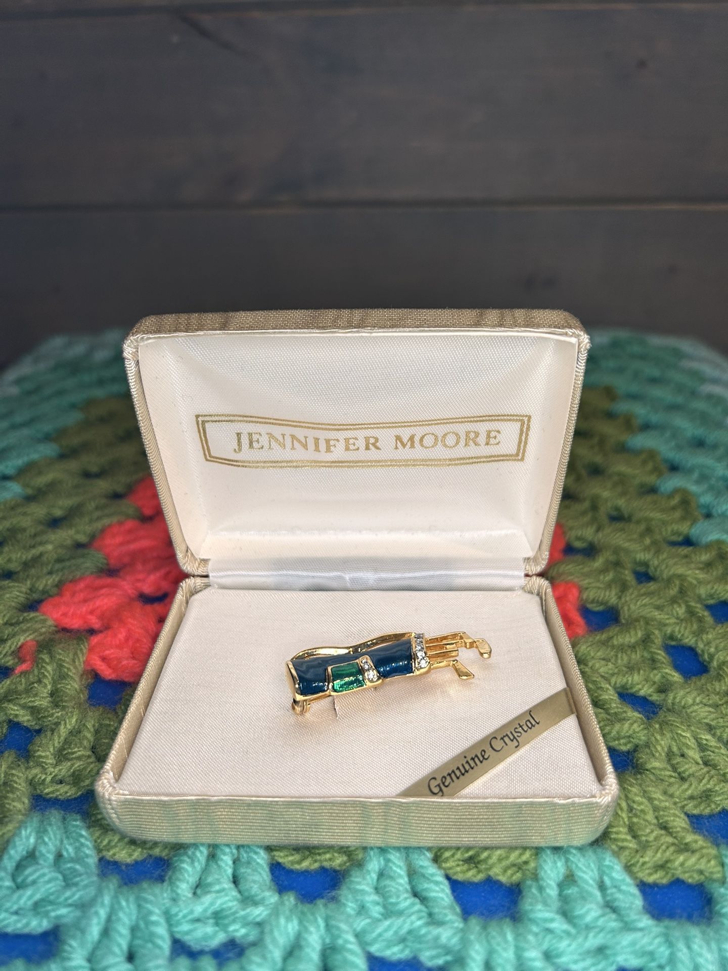 Vintage Jennifer Moore Golf Brooch