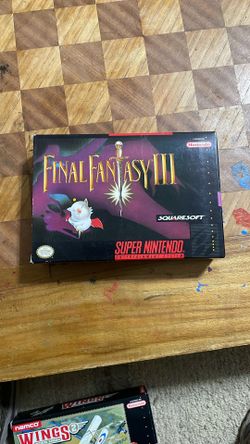 Final Fantasy 3 Super Nintendo