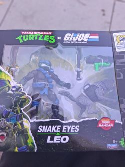 Teenage Mutant Ninja Turtles G.i Joe Snake eyes